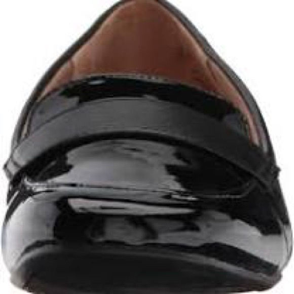 Excellent Life Stride “Beverly” Women’s Black Patent Slip Ons. Size 10 - Picture 2 of 9